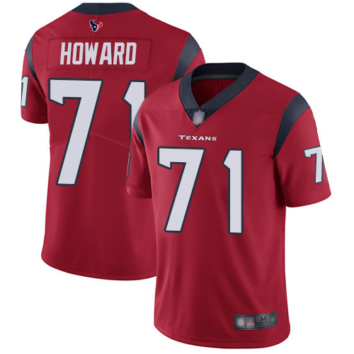 Houston Texans Limited Red Men Tytus Howard Alternate Jersey NFL Football #71 Vapor Untouchable->houston texans->NFL Jersey